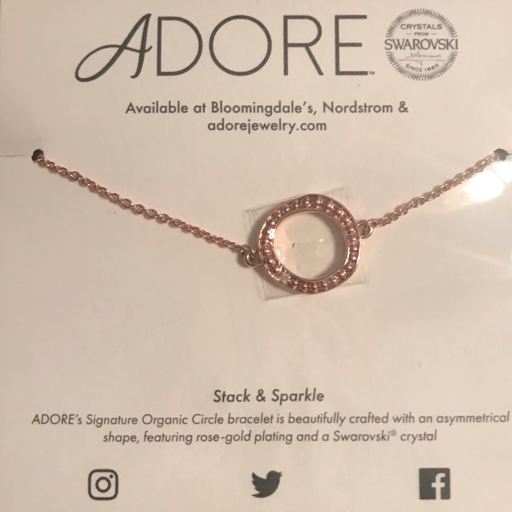 Adore Bracelet With Swarovski Crystals